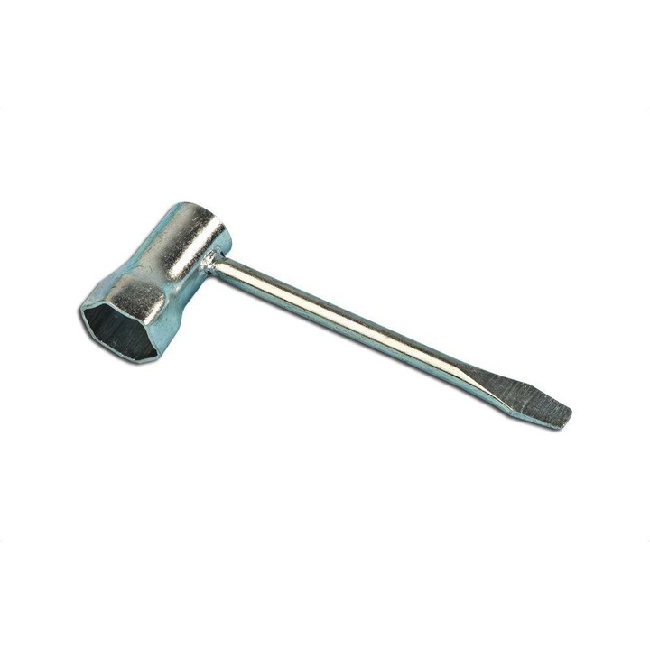 Cheie bujie drujbă, 13x19 mm, Argintiu