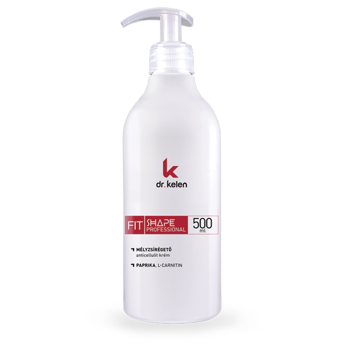 Crema pentru stimularea si arderea grasimilor Fit Shape, hranitoare, hidratanta si purificatoare, Dr.Kelen, 500 ml