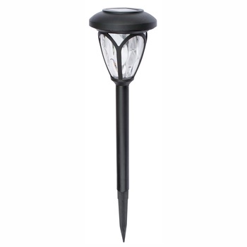 Lampa solara cu lumina alba LED, pentru exterior, gradina sau terasa, ATS, inaltime 39 cm Lampa solara cu lumina alba LED, pentru exterior, gradina sau terasa, ATS, inaltime 39 cm