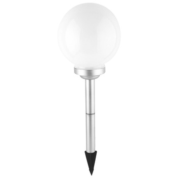 Lampa solara in forma de glob, pentru gradina sau terasa, ATS, inaltime 44.4 cm Lampa solara in forma de glob, pentru gradina sau terasa, ATS, inaltime 44.4 cm