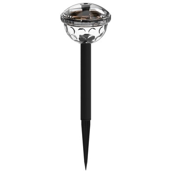Lampa solara LED pentru gradina sau terasa cu lumina multicolora, inaltime 31 cm, ATS Lampa solara LED pentru gradina sau terasa cu lumina multicolora, inaltime 31 cm, ATS
