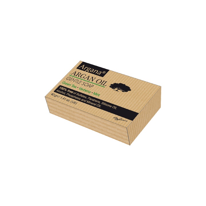 Сапун с арганово масло Argana 40 гр., без парабени