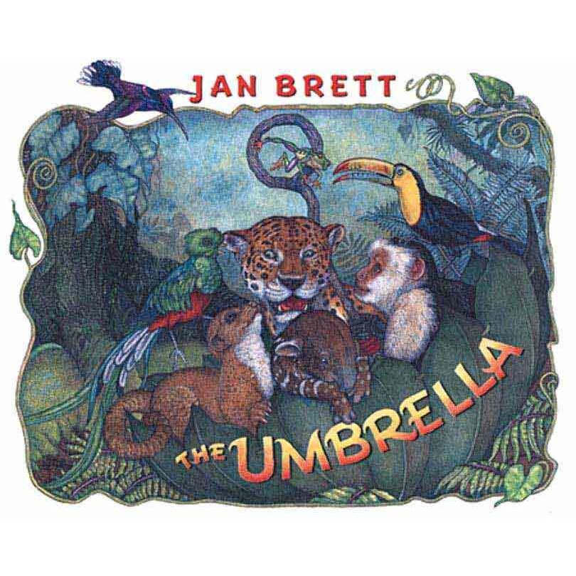 The Umbrella de Jan Brett [Hardback]