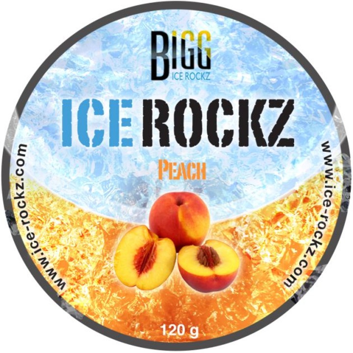 Aroma Pietre Narghilea, Ice Rockz, Peach, 120 g