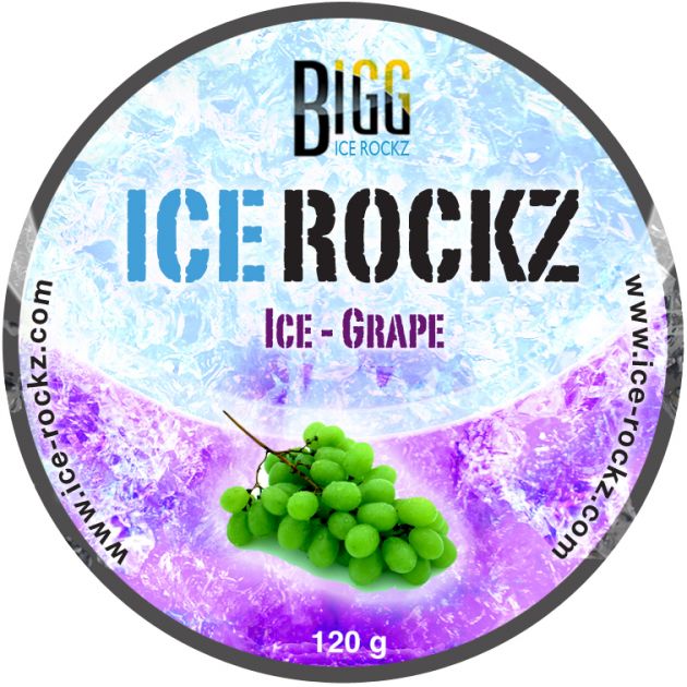 Aroma Pietre Narghilea, Ice Rockz, Grape, 120 g
