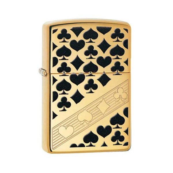 Bricheta Zippo Card gold