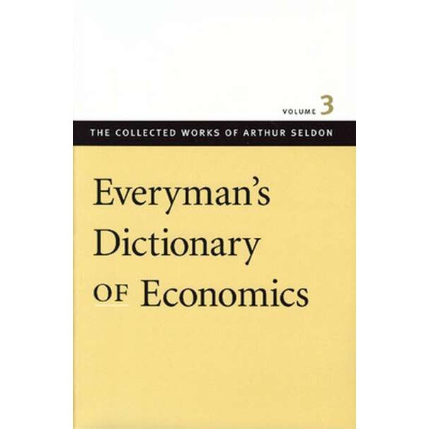 Everyman's Dictionary of Economics de Colin Robinson