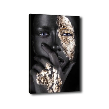 Tablou canvas , portret , 50x70 , Wallity gri Tablou canvas , portret , 50x70 , Wallity gri