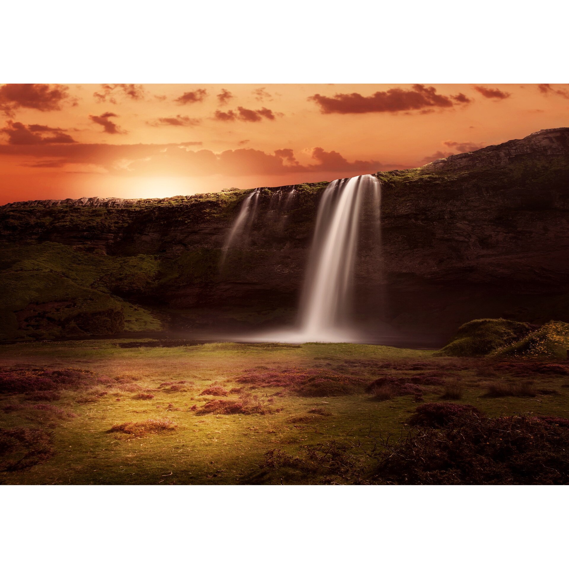 Tablou din canvas dimensiunea 55x85cm Peisaj Cascada