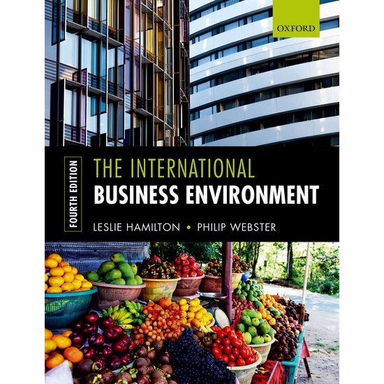 The International Business Environment de Leslie Hamilton [Paperback]