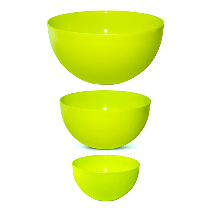 Комплект купи кръгли, МАК, сет от 3 броя