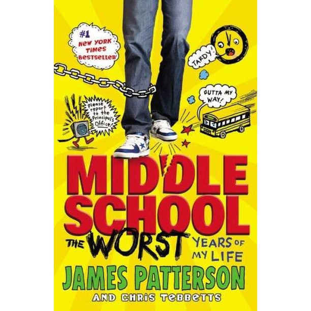 Middle School, The Worst Years of My Life de James Patterson [Hardback]