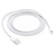 Apple ModaSmartphone iPad aljzat adapter töltő, 2.1A + Apple Lightning kábel, 2 méter, 12W, fehér
