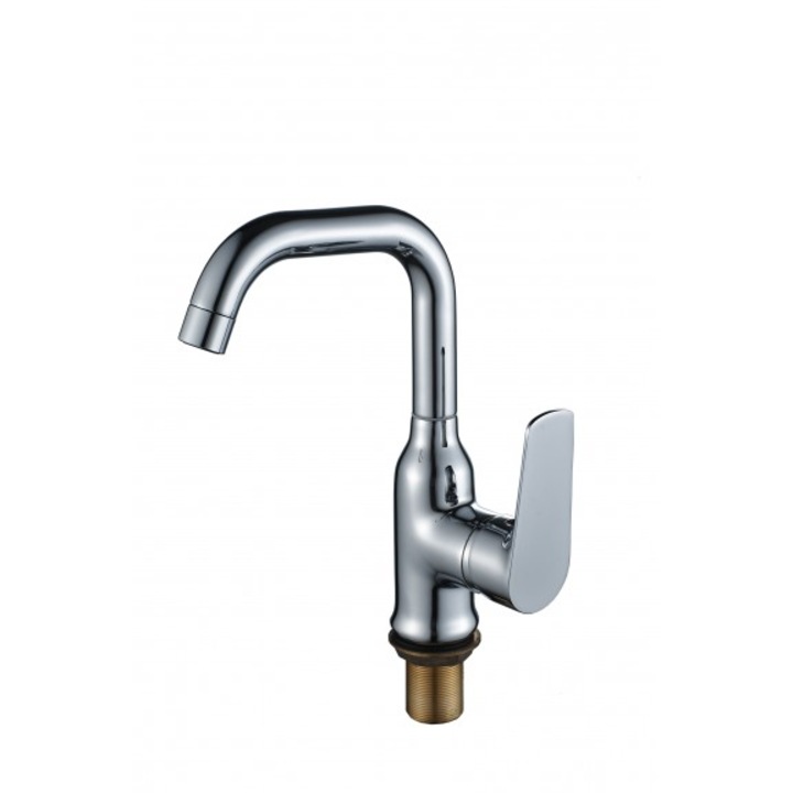 Baterie sanitara, InterCeramic, Pentru chiuveta de baie, Crom