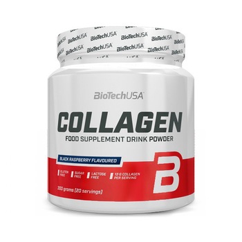 Supliment alimentar Collagen, 300 g, Biotech Supliment alimentar Collagen, 300 g, Biotech
