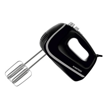Mixer de mana Albatros MXA450B, 450 W, functie Turbo, 5 viteze, negru Mixer de mana Albatros MXA450B, 450 W, functie Turbo, 5 viteze, negru
