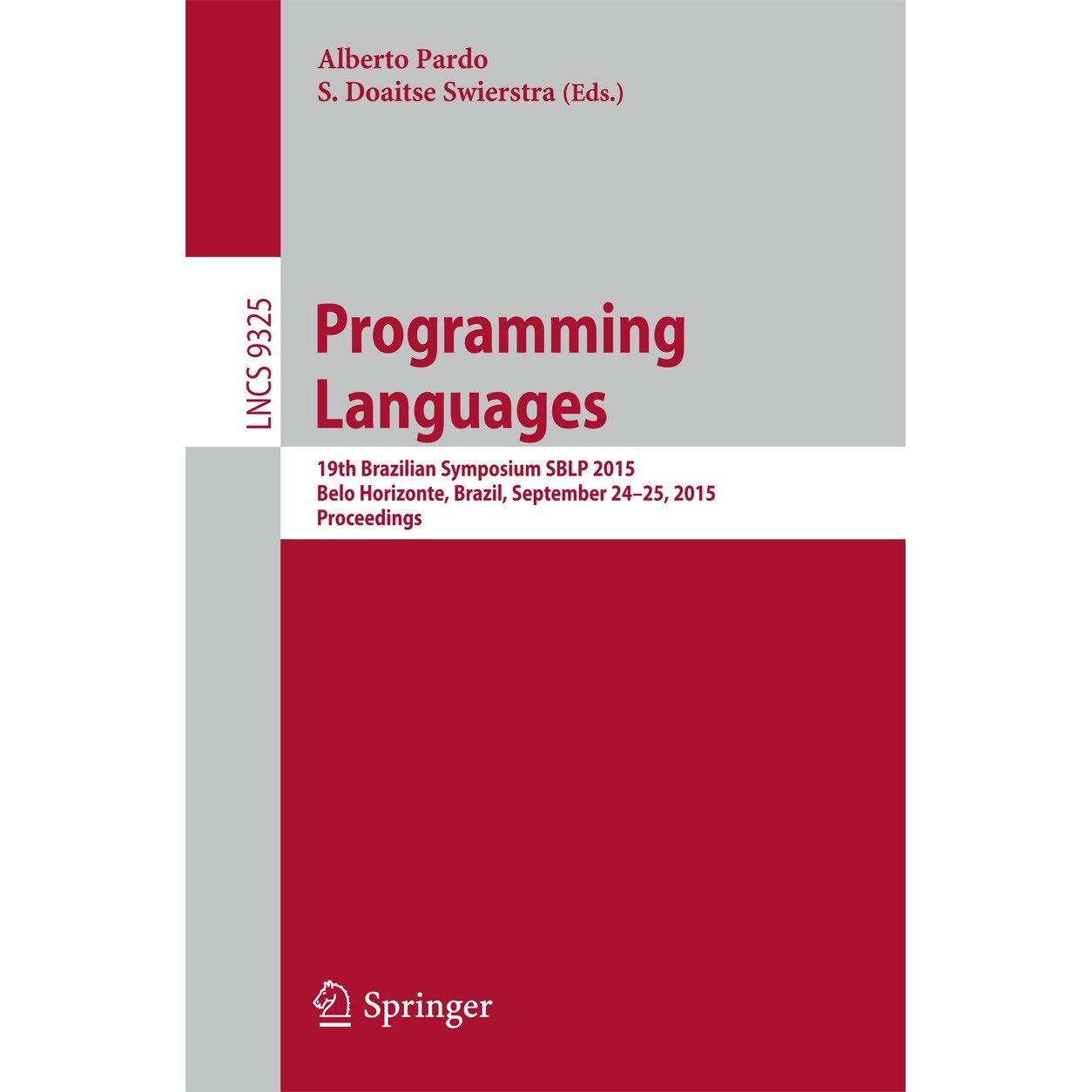 Programming Languages de Alberto Pardo