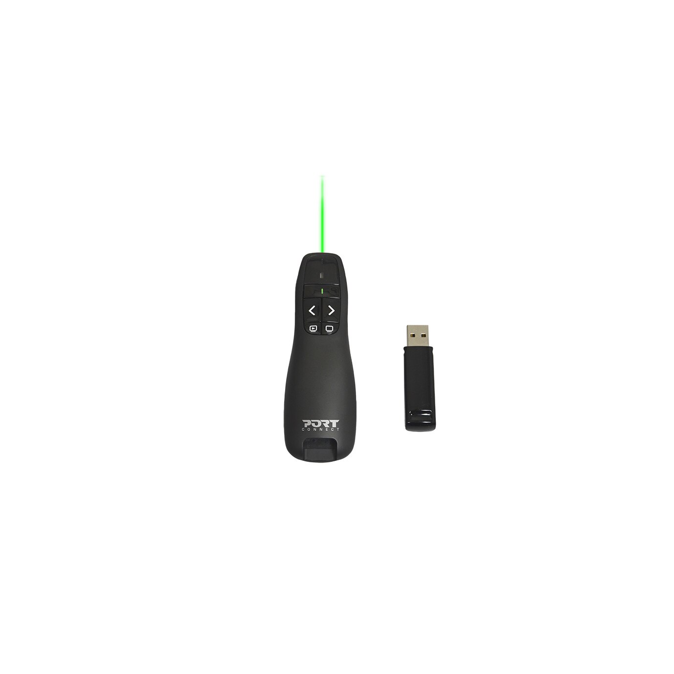 Presenter Green Laser wireless Port Designs, 2.4 GHz USB
