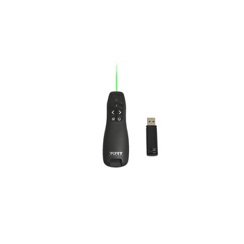 Presenter Green Laser wireless Port Designs, 2.4 GHz USB Presenter Green Laser wireless Port Designs, 2.4 GHz USB