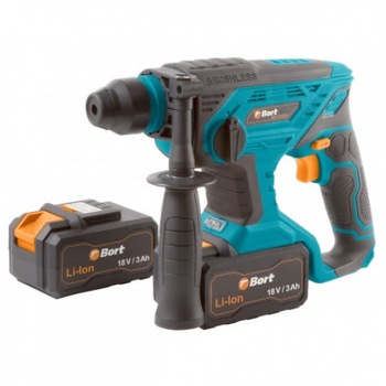 Ciocan rotopecutor cu 2 acumulatori SDS Plus 18 V 3 Ah Bort Ciocan rotopecutor cu 2 acumulatori SDS Plus 18 V 3 Ah Bort