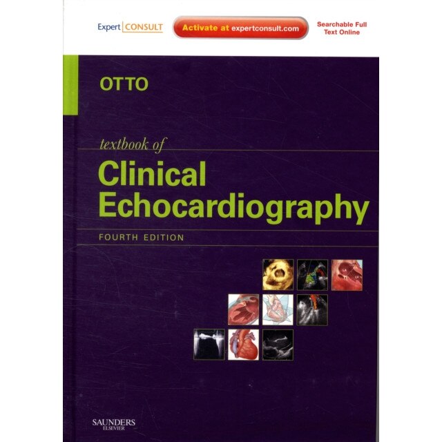 Textbook of Clinical Echocardiography de Catherine M. Otto [Hardback] 17/07/09