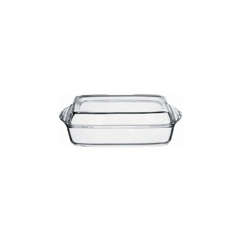 Set 2 vase termorezistente rectangulare Borcam, 2.75 + 1.375 l Set 2 vase termorezistente rectangulare Borcam, 2.75 + 1.375 l