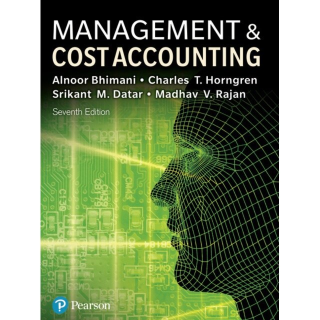 Management and Cost Accounting de Alnoor Bhimani [Paperback]