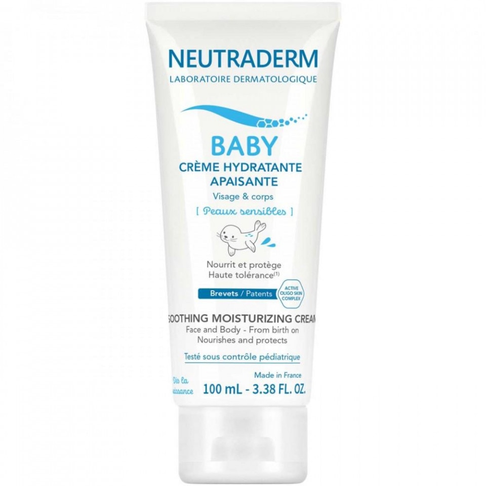 Crema hidratanta calmanta fata si corp BABY, Neutraderm, 100ml