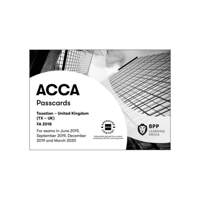 ACCA Taxation FA2018 de BPP Learning Media [Paperback] 31/10/18