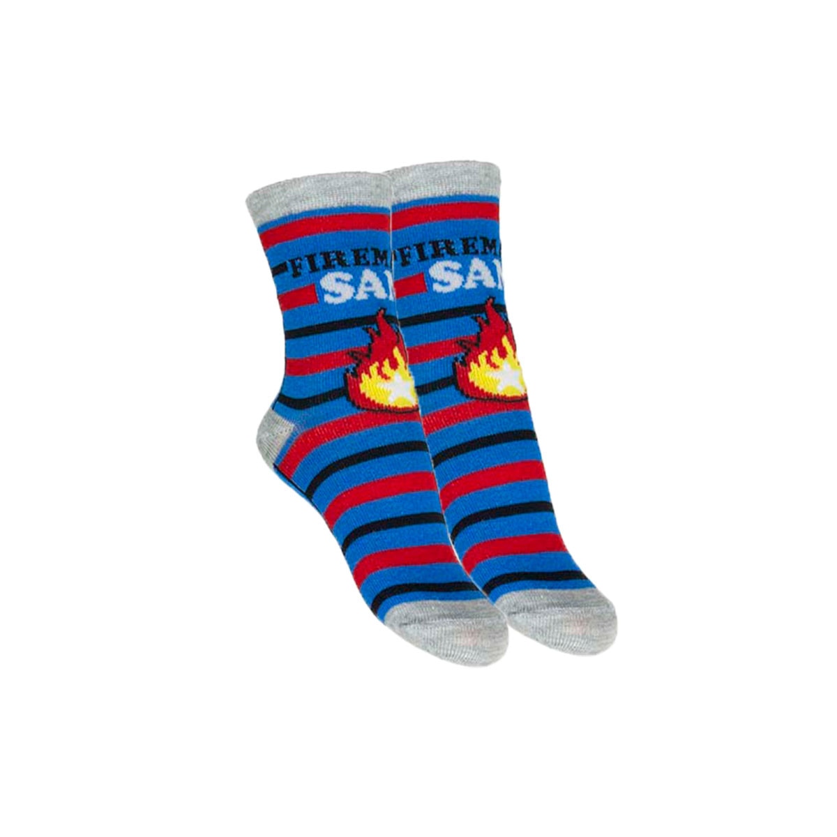 Sosete copii, Fireman Sam, cu dungi