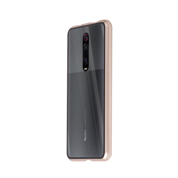 Husa magnetica 360° Xiaomi Mi 9T, Sticla, Auriu Husa magnetica 360° Xiaomi Mi 9T, Sticla, Auriu