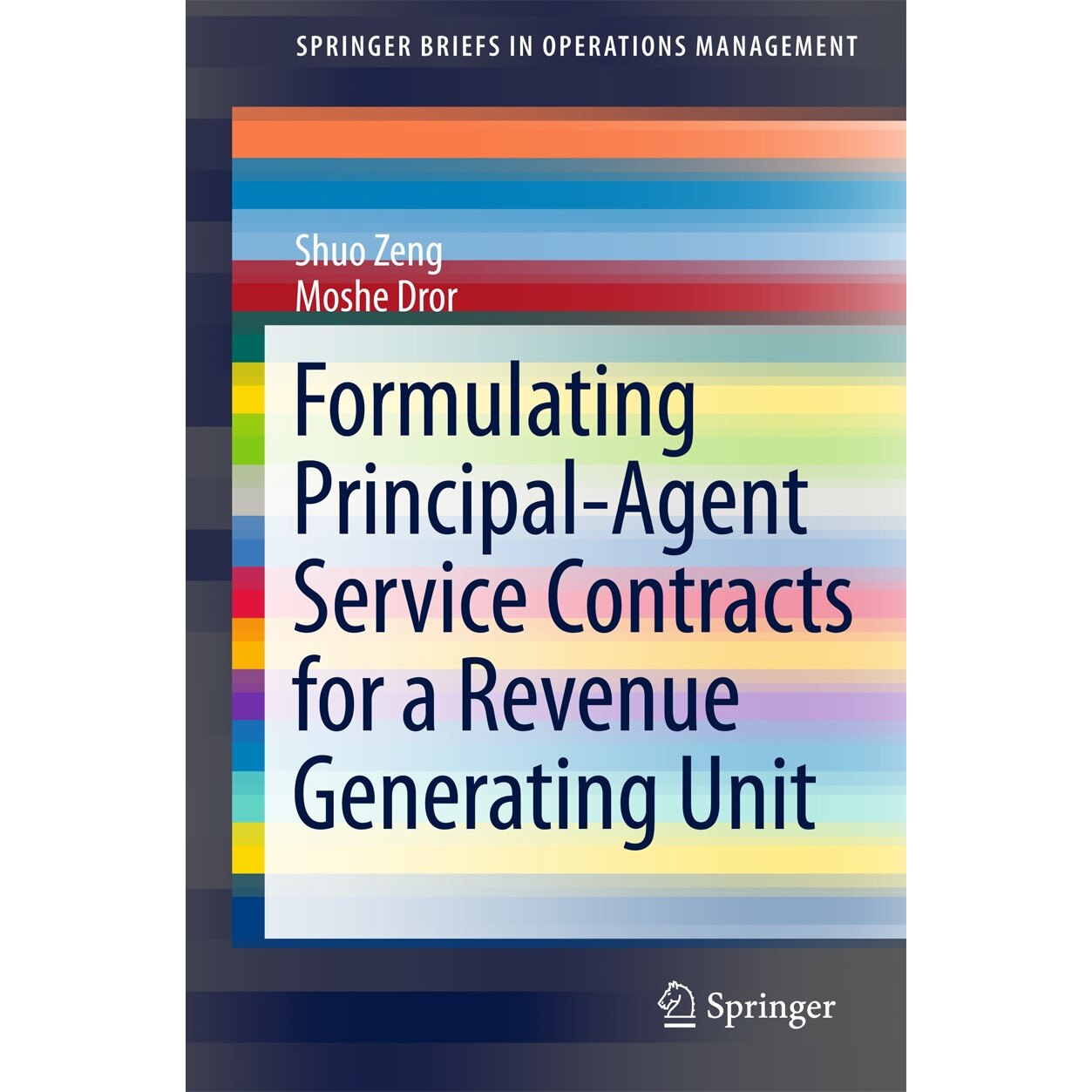 Formulating Principal-Agent Service Contracts for a Revenue Generating Unit de Shuo Zeng