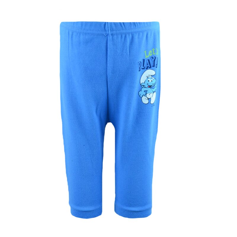 Pantaloni lungi sport, baieti, E Plus M, Strumfii, Albastru, Albastru