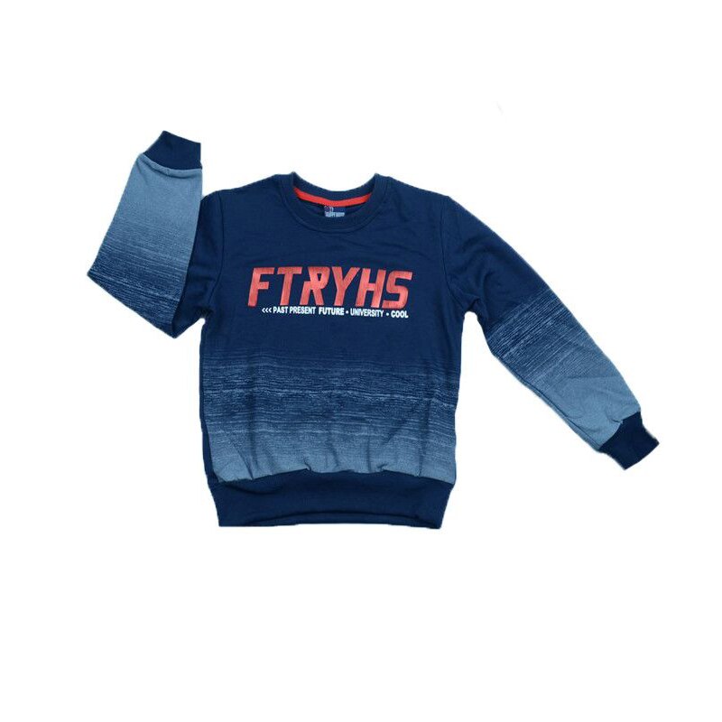 Bluza maneca lunga baieti Happy House HB-2202B, Bleumarin