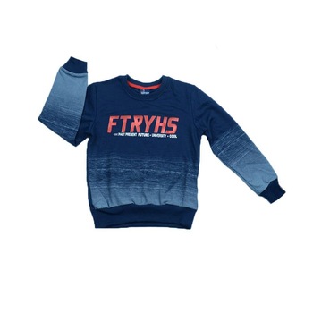 Bluza maneca lunga baieti Happy House HB-2202B, Bleumarin Bluza maneca lunga baieti Happy House HB-2202B, Bleumarin