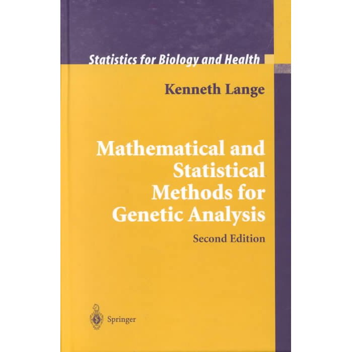 Mathematical and Statistical Methods for Genetic Analysis de Kenneth Lange