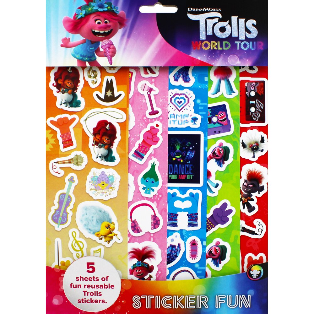 Sticker fun Trolls 2