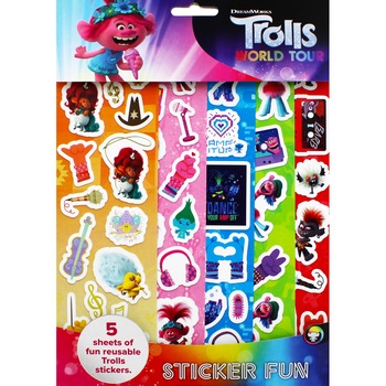 Sticker fun Trolls 2 Sticker fun Trolls 2