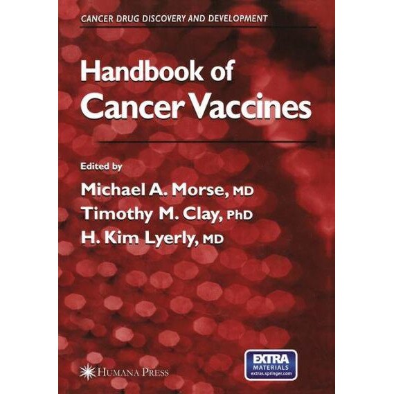 Handbook of Cancer Vaccines de Michael A. Morse [Paperback]