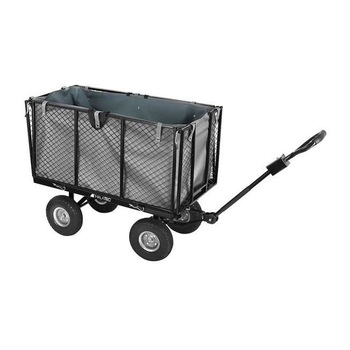 Carucior rabatabil pentru gradina, Malatec, sarcina 600 kg, maner reglabil, husa 250 l Carucior rabatabil pentru gradina, Malatec, sarcina 600 kg, maner reglabil, husa 250 l