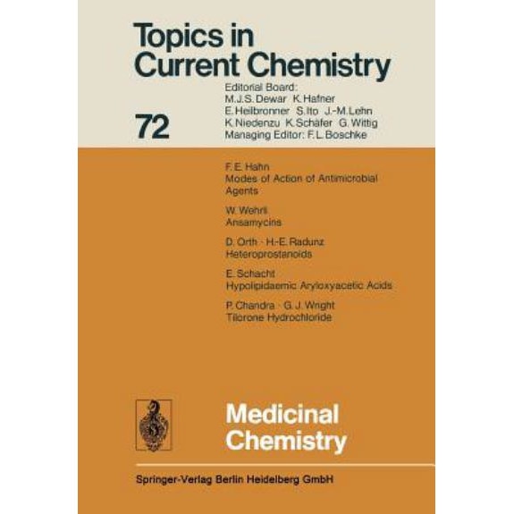 Medicinal Chemistry de Kendall N. Houk