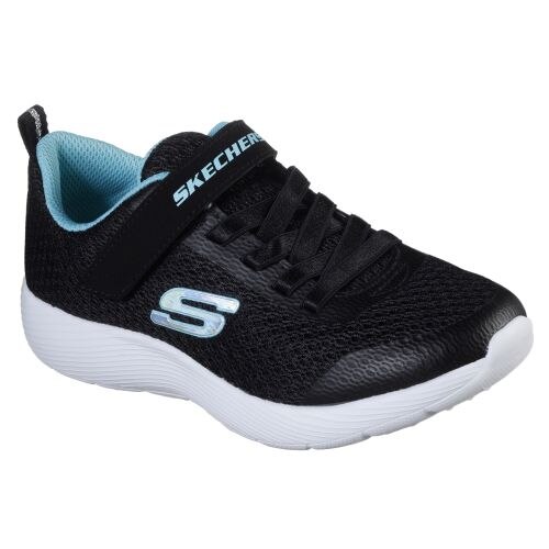 Sneakers fete, Skechers, dyna-lite, Negru-albastru