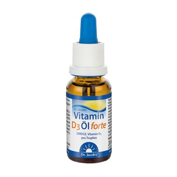 Vitamina D3 ulei forte 2000ui Dr. Jacobs, 20 ml Vitamina D3 ulei forte 2000ui Dr. Jacobs, 20 ml