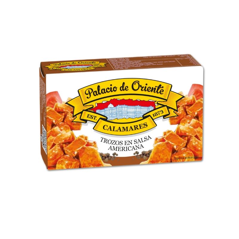 Conserva calamar in sos salsa american 111 g