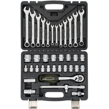 Trusa multifunctionala 37 piese Heinner CTSM013, material chrome-vanadium Trusa multifunctionala 37 piese Heinner CTSM013, material chrome-vanadium