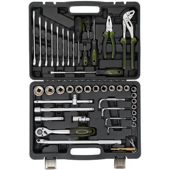 Trusa multifunctionala 44 piese Heinner CTSM014, material chrome-vanadium Trusa multifunctionala 44 piese Heinner CTSM014, material chrome-vanadium