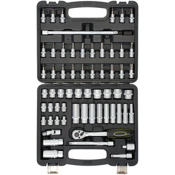 Trusa multifunctionala 61 piese Heinner CTSM015, material chrome-vanadium Trusa multifunctionala 61 piese Heinner CTSM015, material chrome-vanadium