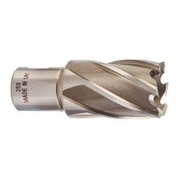 Carota gaurire metal 25 mm, pentru masina de gaurit stationara, prindere Weldon, lungime 30 mm, Milwaukee Carota gaurire metal 25 mm, pentru masina de gaurit stationara, prindere Weldon, lungime 30 mm, Milwaukee