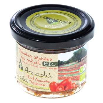 Pasta de rosii uscate la soare, Arcadia, BIO, provenienta organica certificata, aroma intensa, 100 g Pasta de rosii uscate la soare, Arcadia, BIO, provenienta organica certificata, aroma intensa, 100 g