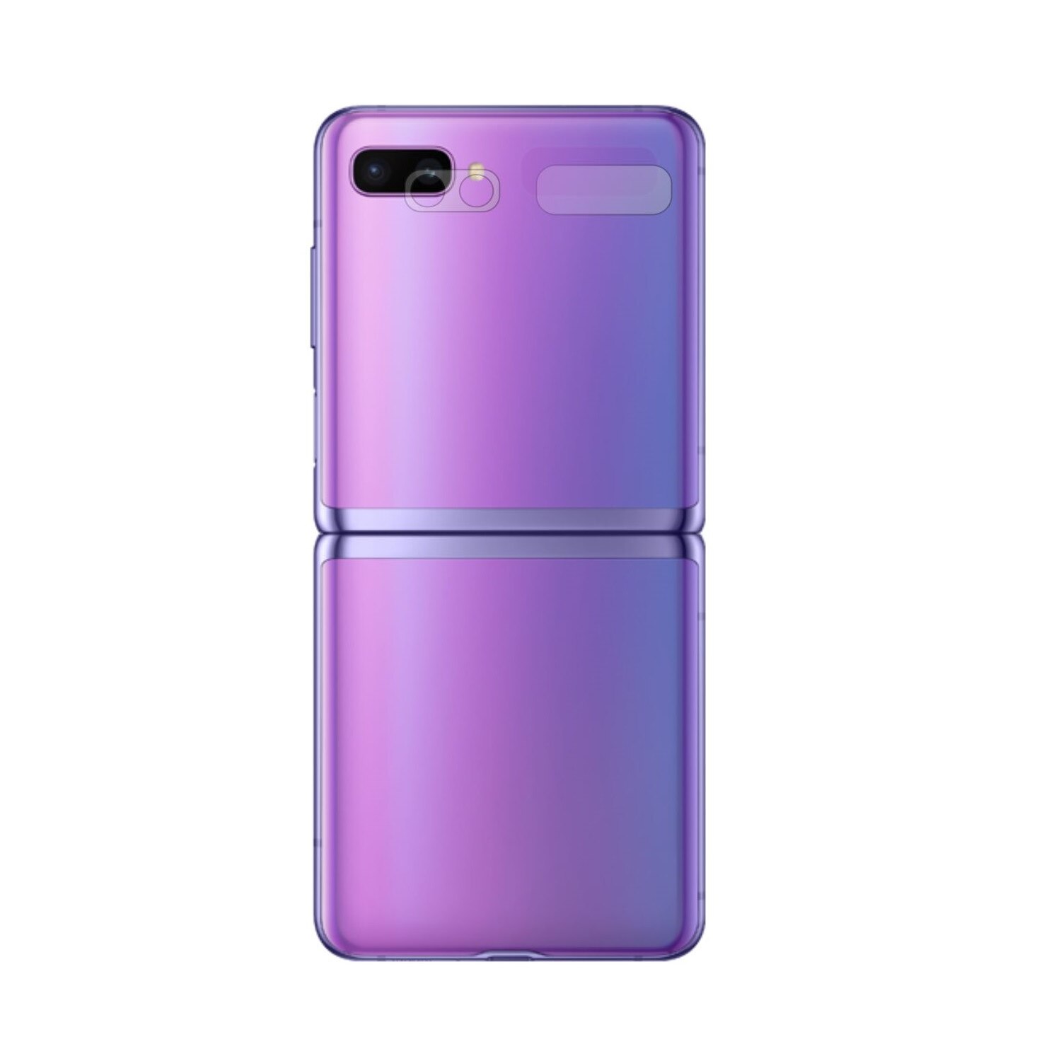 Set 4X Folie Protectie Camera Invisible Skinz HD pentru Samsung Galaxy Z Flip - Folie Siliconica Ultra-Clear cu Acoperire Totala, Adeziva si Flexibila